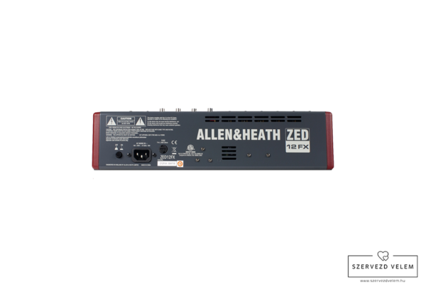 Allen & Heath Zed12 Fx Zenekari keverő bérlés